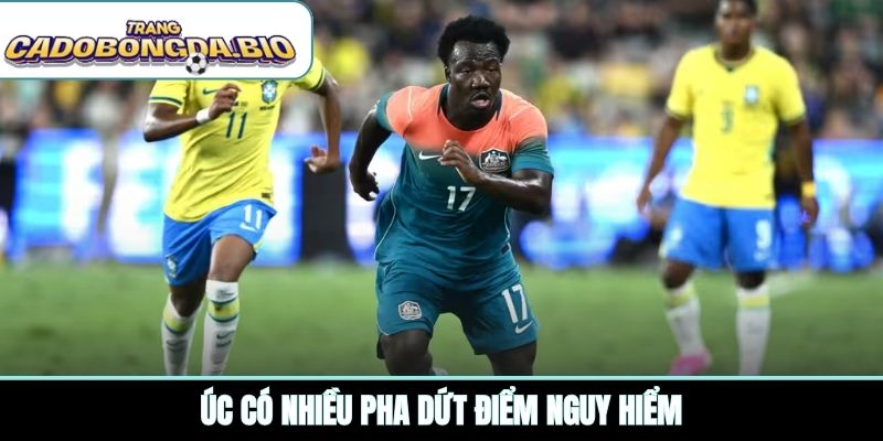 Úc có nhiều pha dứt điểm nguy hiểm